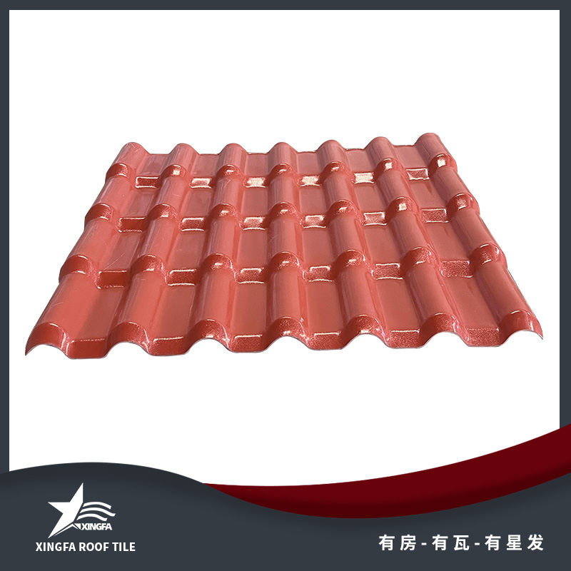 南京新砖红合成树脂瓦 南京农贸市场树脂瓦 颜色持久防火绝缘 南京树脂瓦源头厂家生产